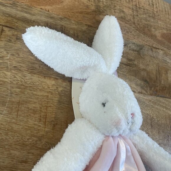 Bunnies by the Bay Buddy Baby Blankie/Comforter soft plush PINK 16"/40cm NEW - Picture 5 of 10